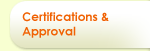 Certifications & Approval